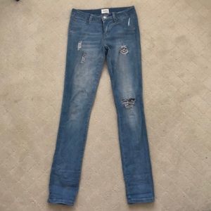 HUDSON slightly distressed jeans